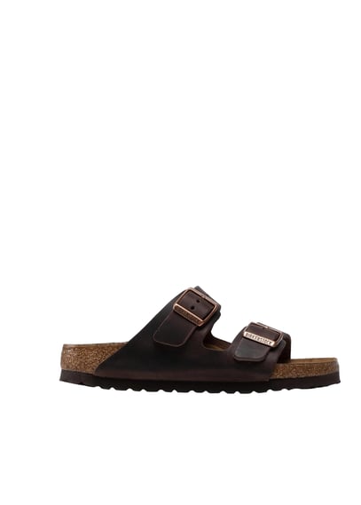 Sandales Arizona Etroite Marron Birkenstock Homme 0452763 Place des Tendances