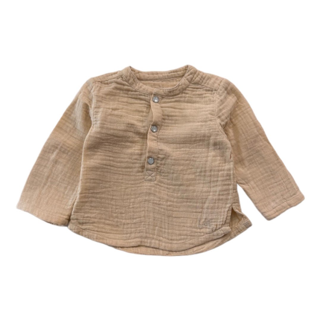 Beige Baby Blouse - 6 months LOUIS LOUISE - Seconde Main Beige