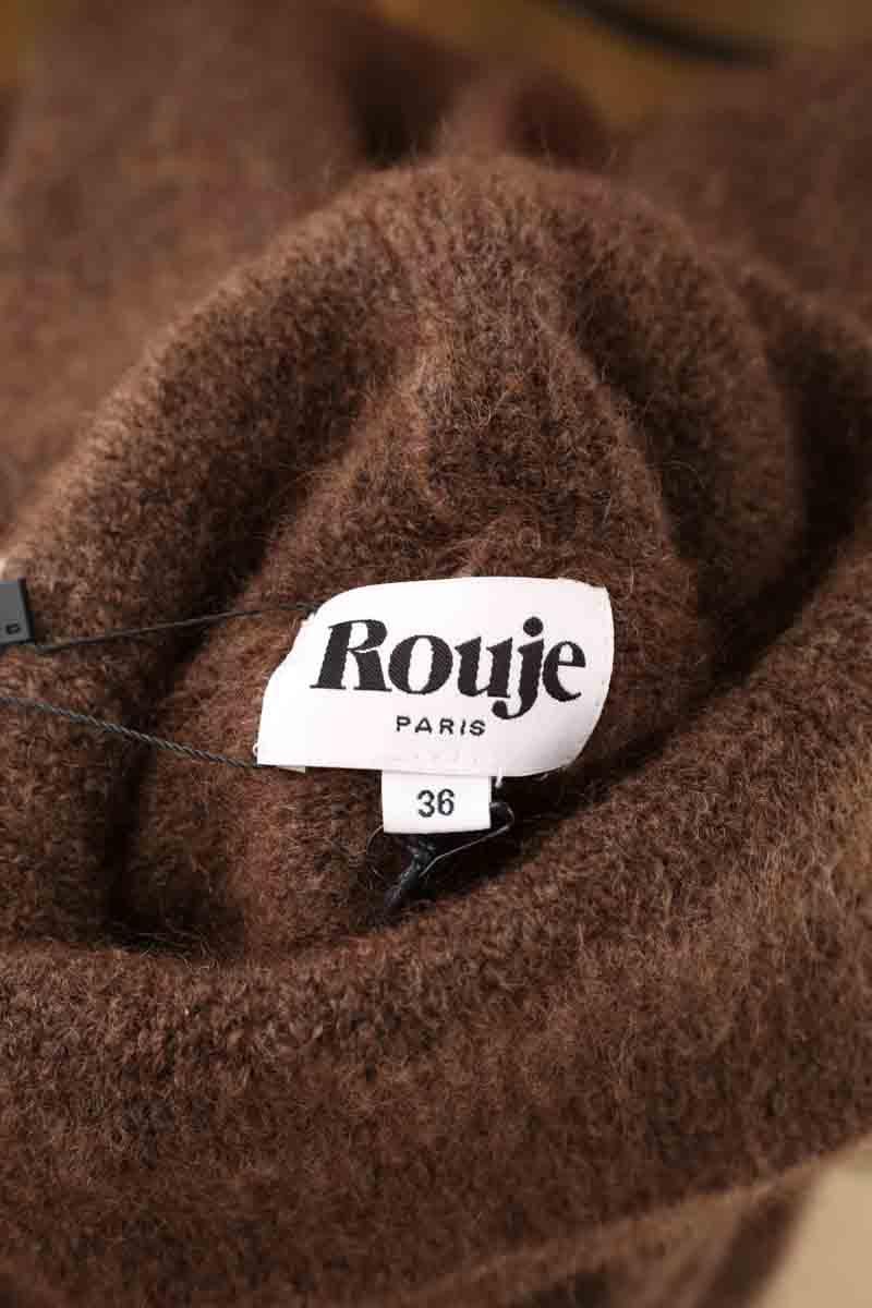 V-neck dress ROUJE - Seconde Main Brown