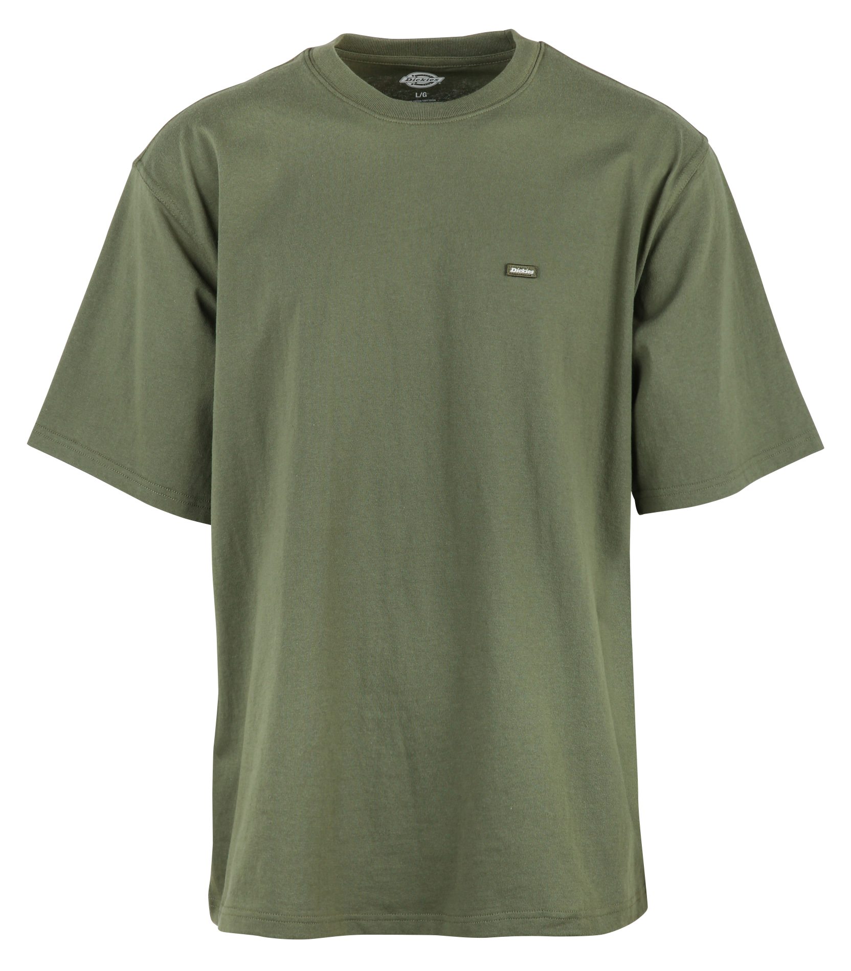 T-shirt a maniche corte diritto in cotone CLANCY Khaki