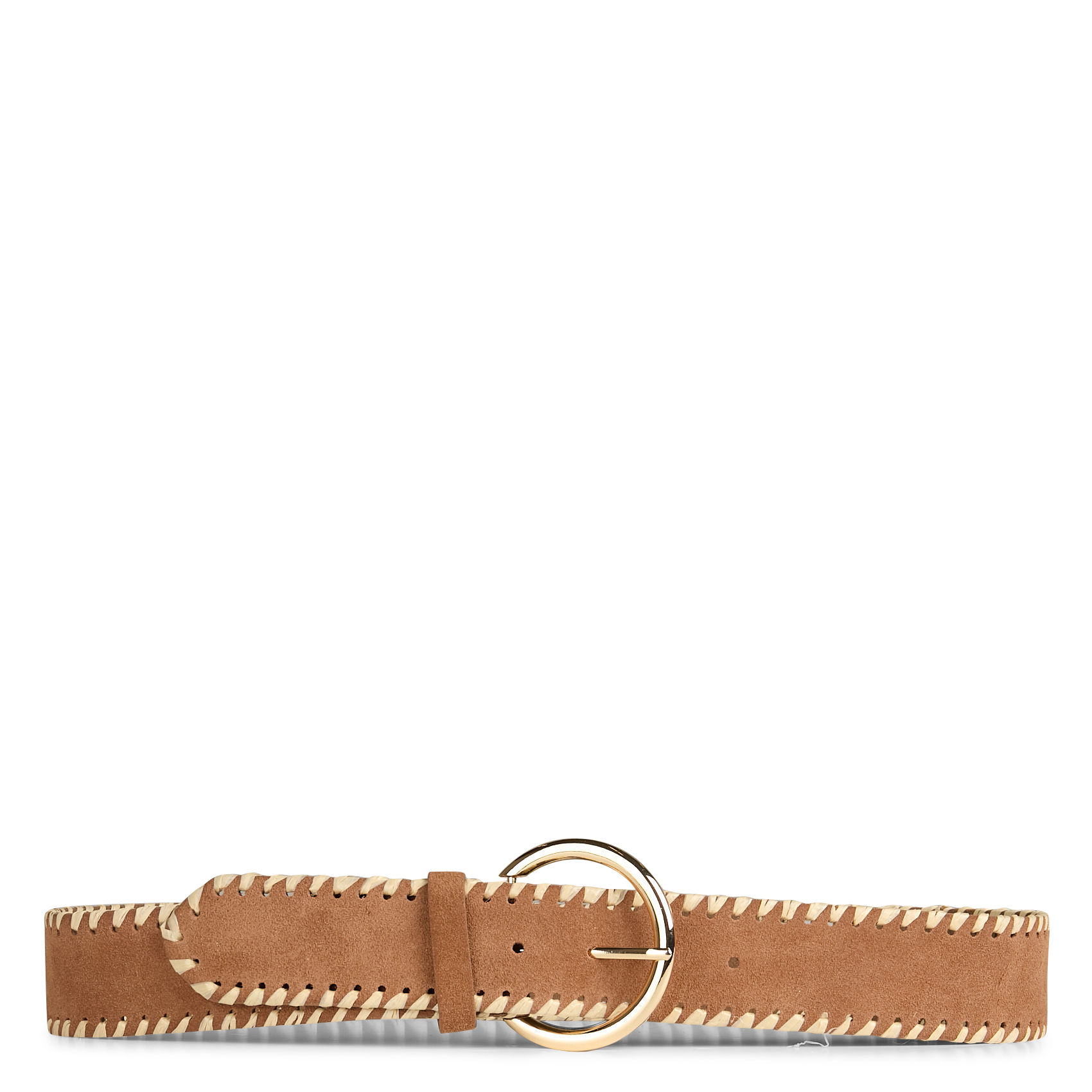 Gürtel aus Veloursleder SUD EXPRESS Braun