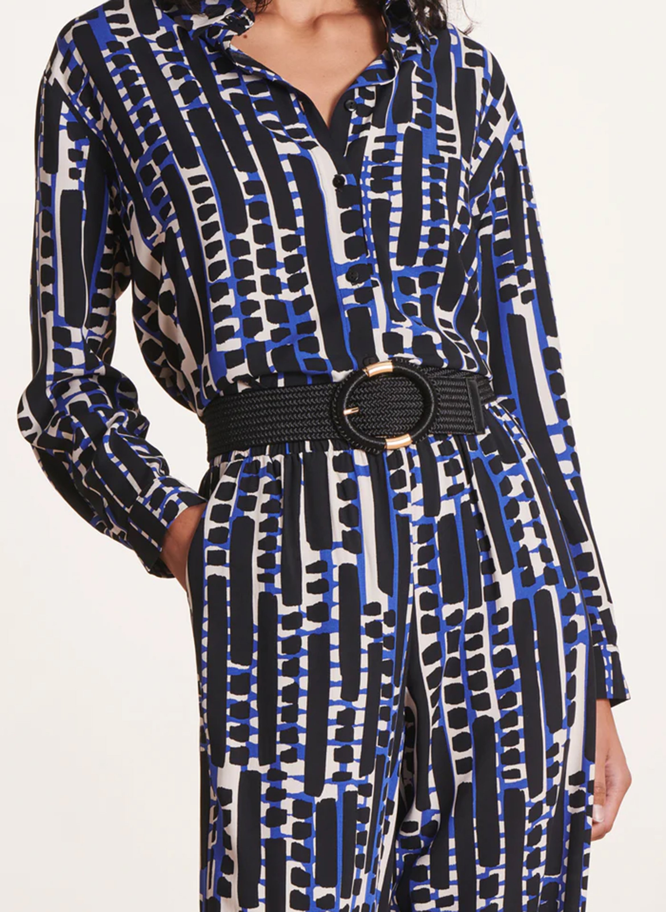 Braided belt LA FEE MARABOUTEE Black