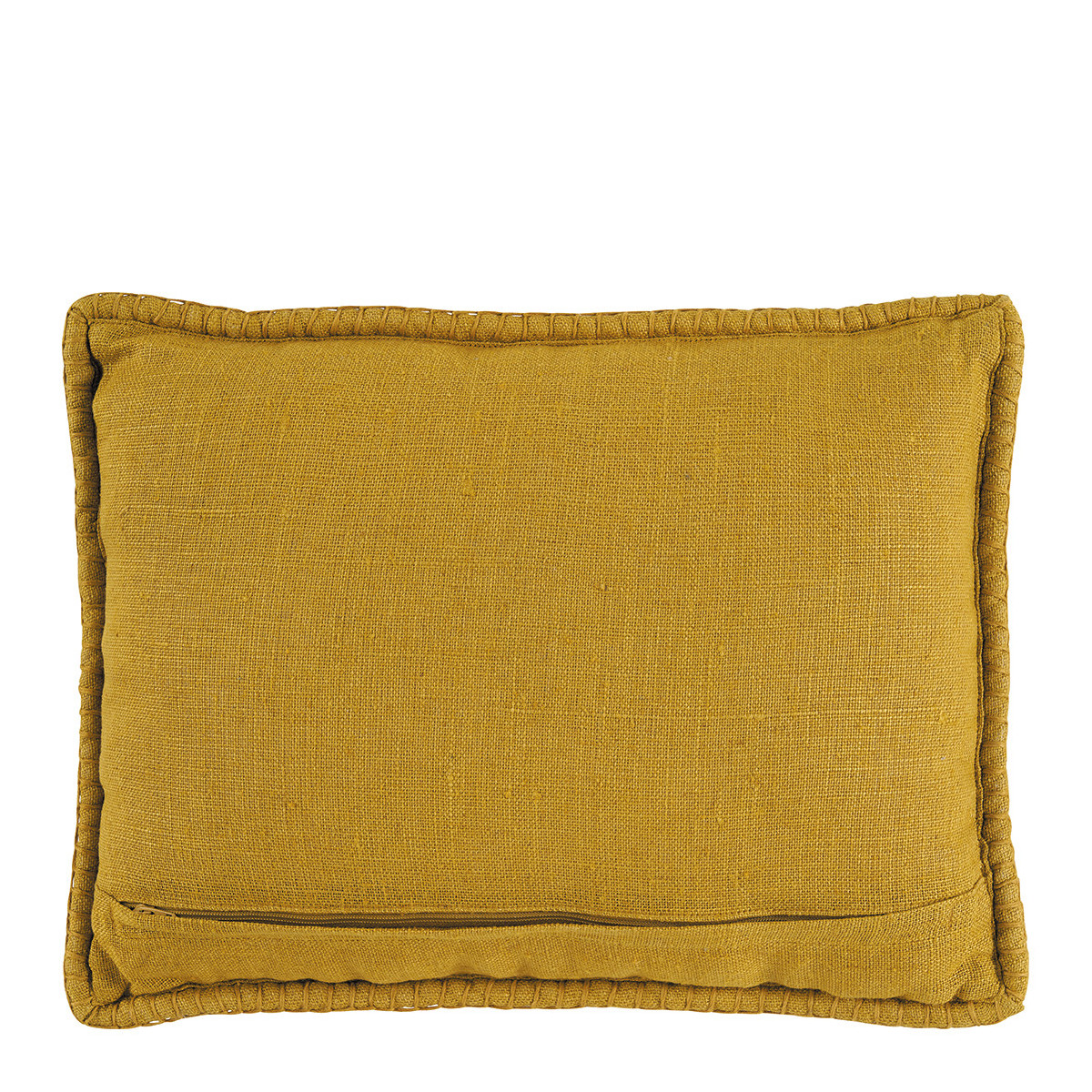 Linen cushion BLANC D'IVOIRE Yellow