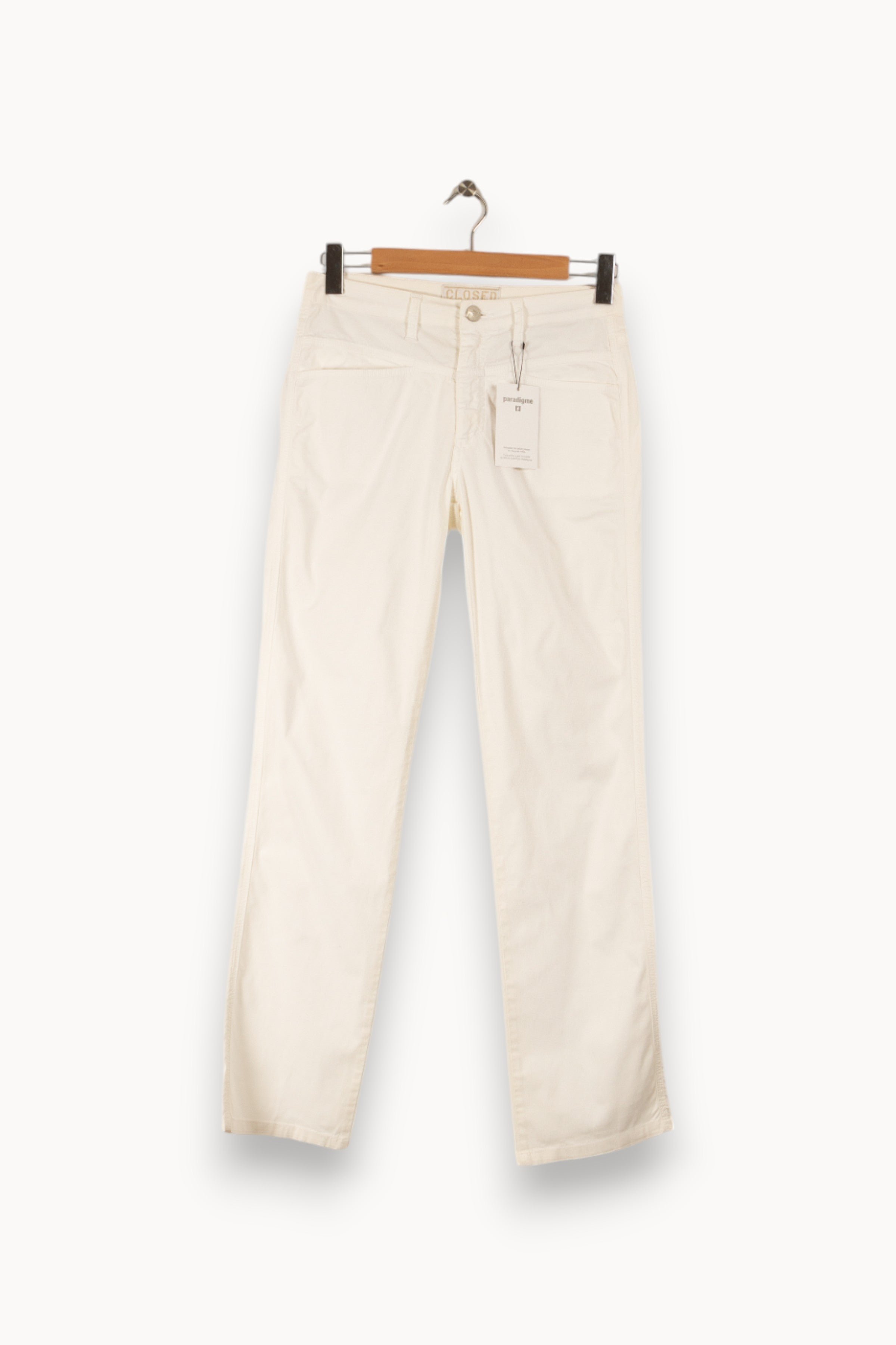 PANTS CLOSED - Seconde Main White