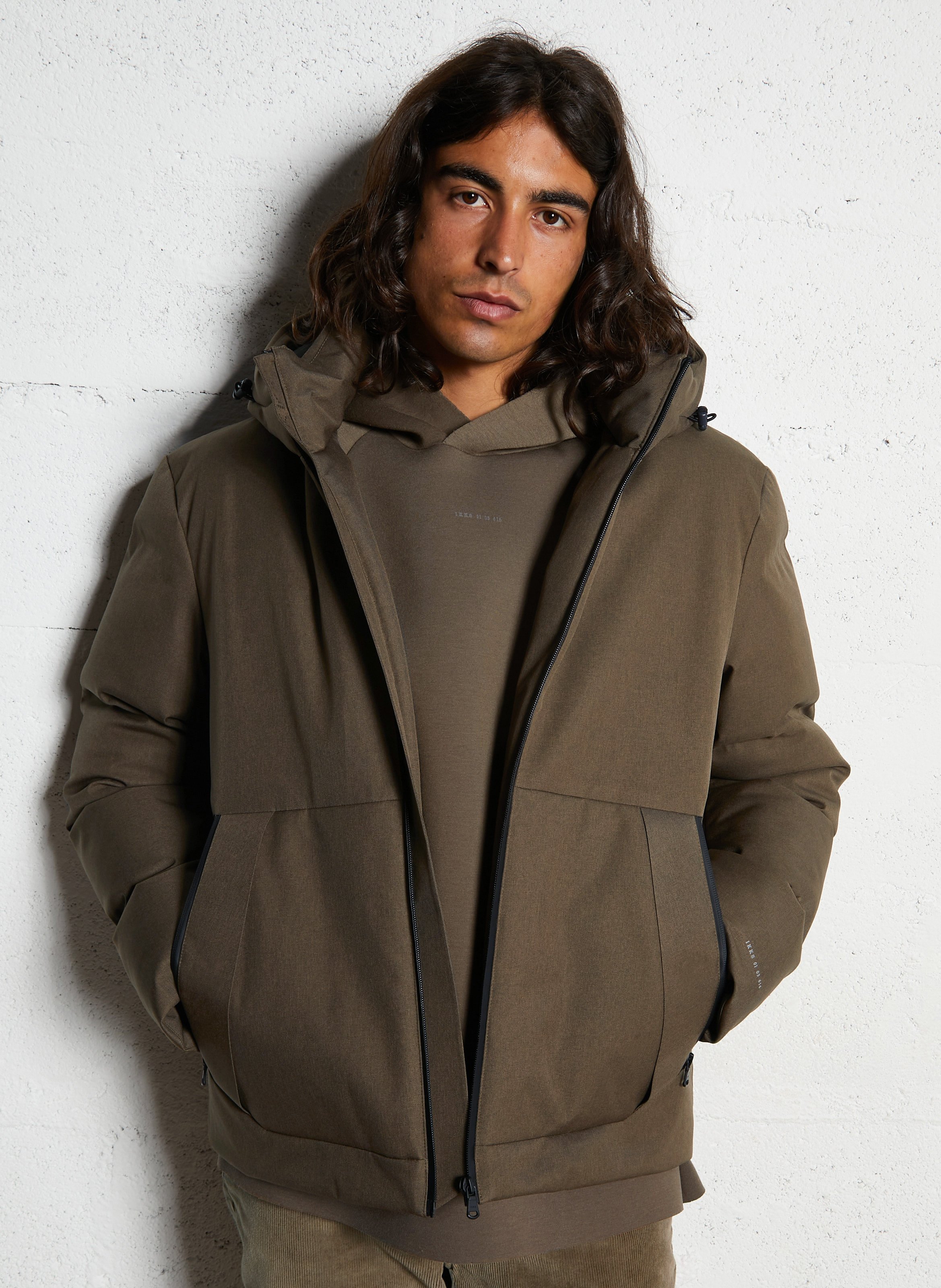 Wattierte Jacke mit Stehkragen, wasserdicht IKKS