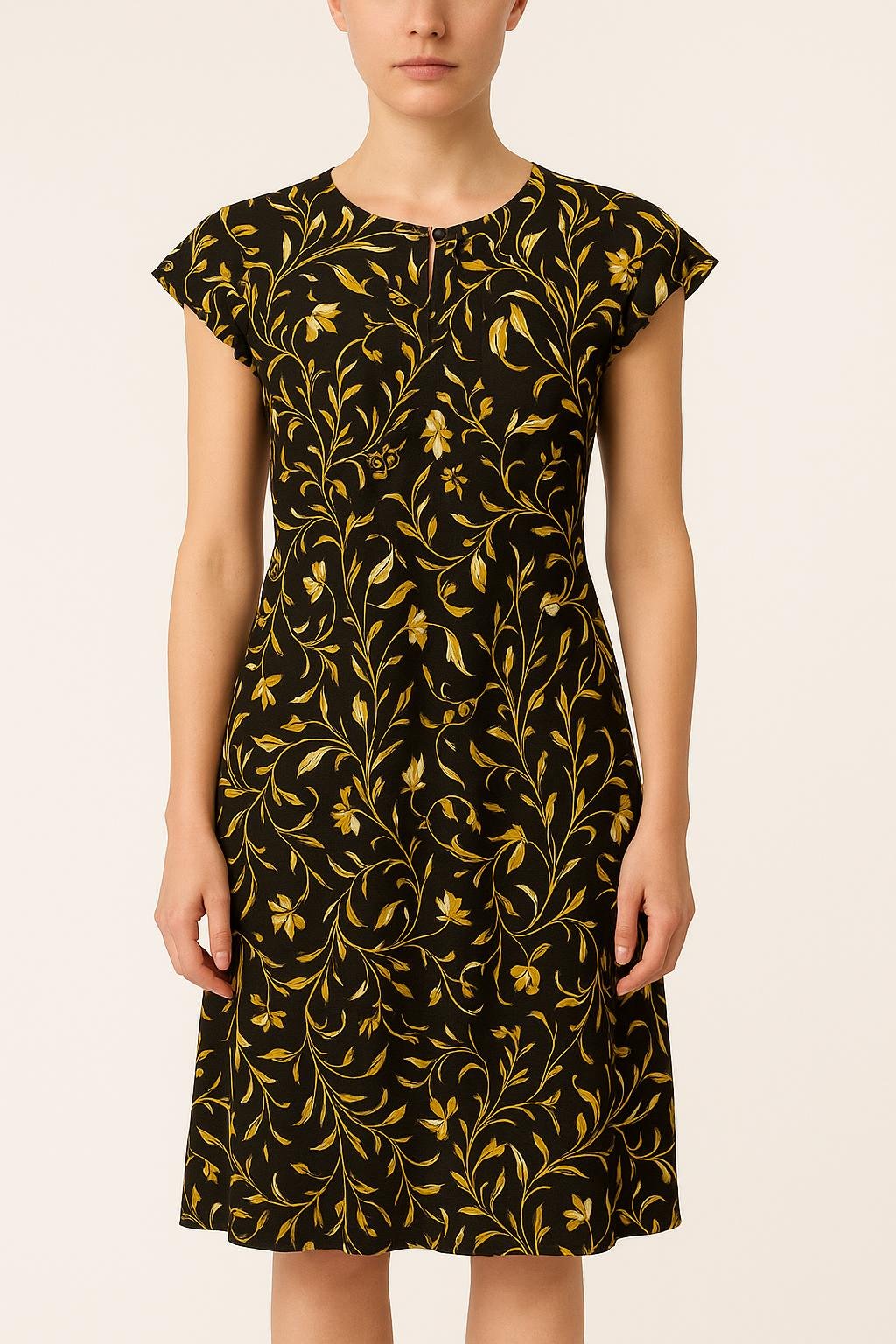 Midi dress COMPTOIR DES COTONNIERS - Seconde main Multicolored