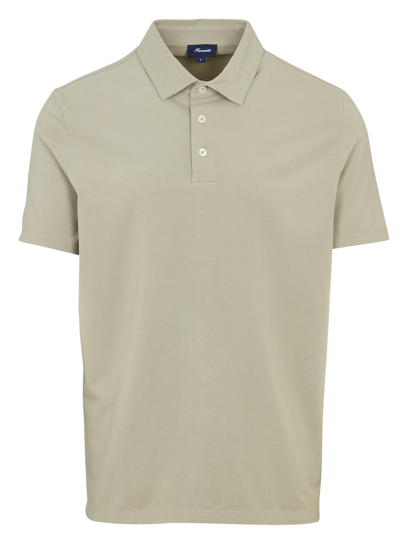 Rechte stretch polo FACONNABLE Groen