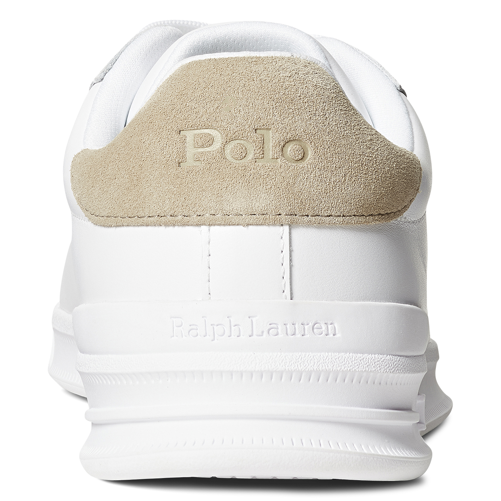 Baskets basses en cuir POLO RALPH LAUREN Blanc
