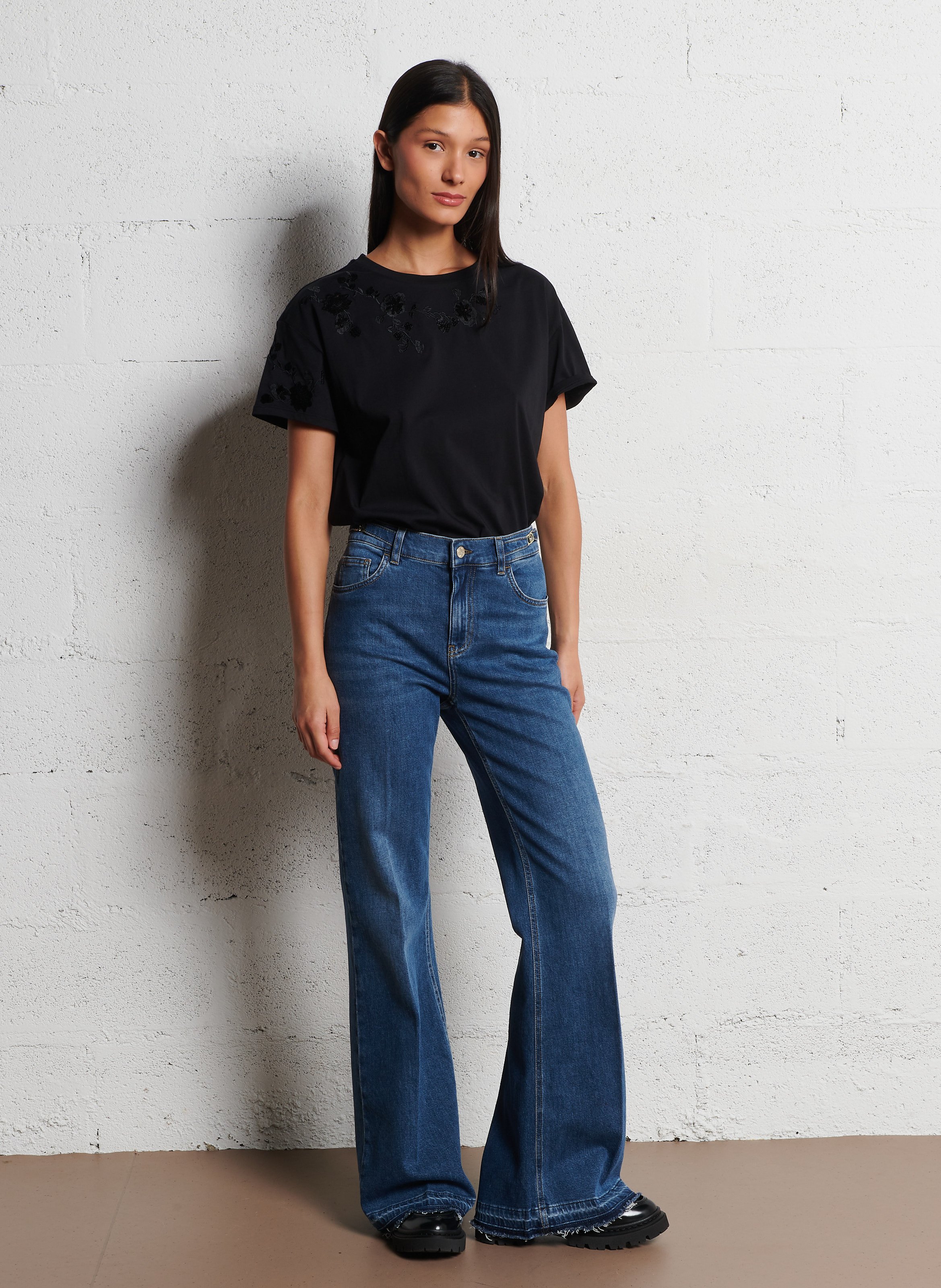 Jean flare  LIU JO Bleu