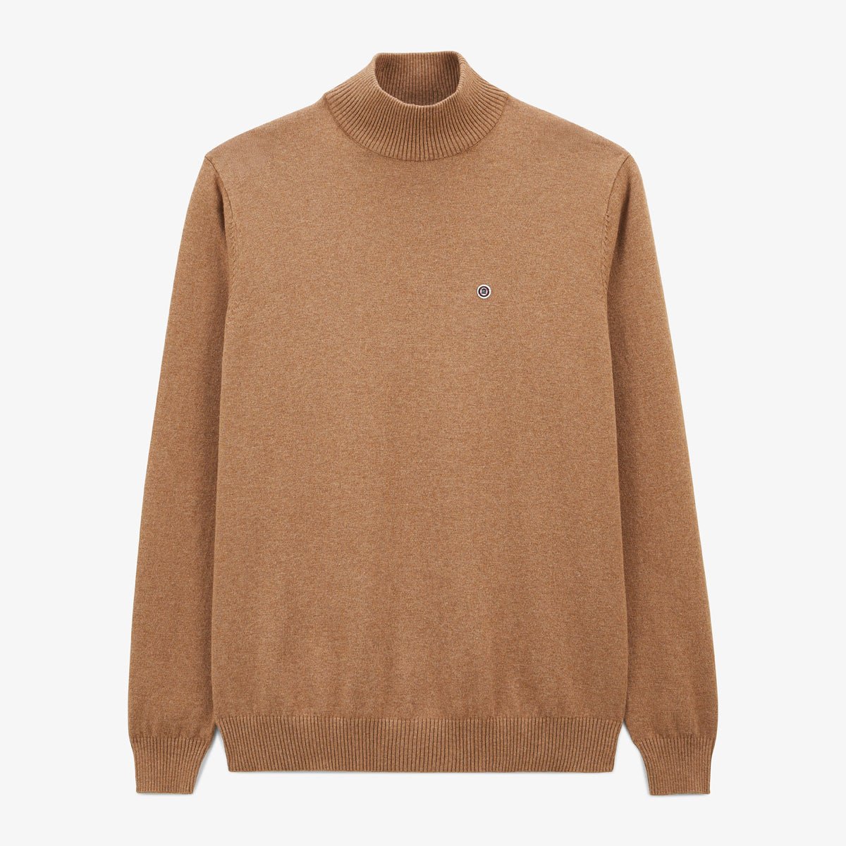 Elena high-neck sweater SERGE BLANCO Brown
