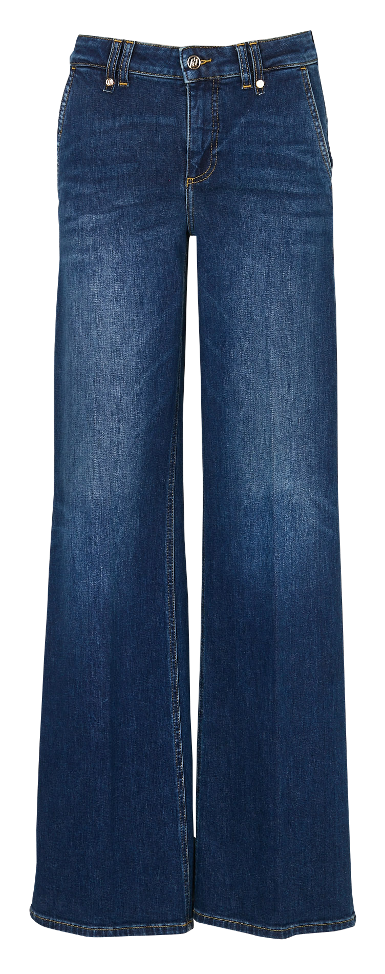 Flared jeans - katoenblend LIU JO Blauw