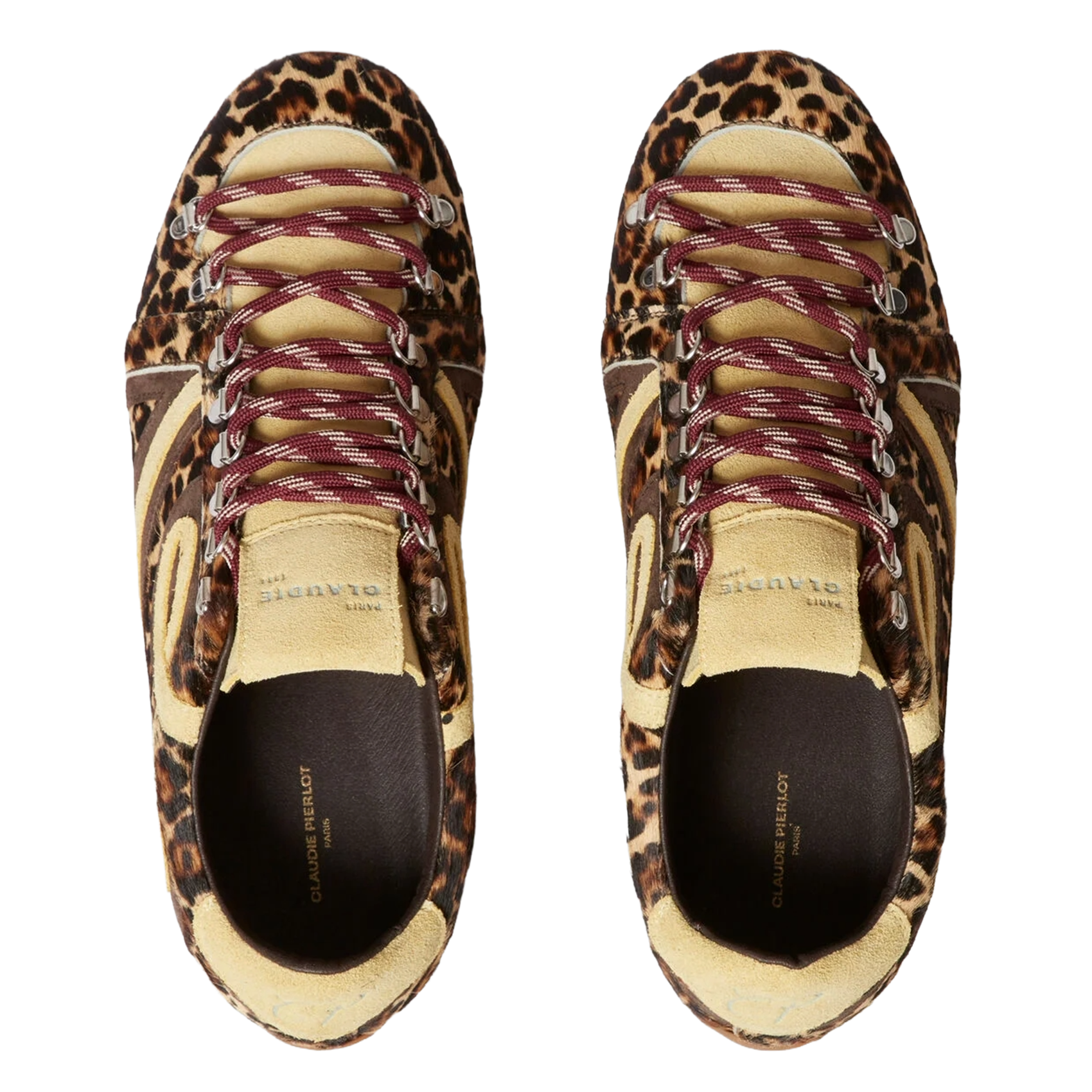 Baskets basses léopard CLAUDIE PIERLOT Multicolore