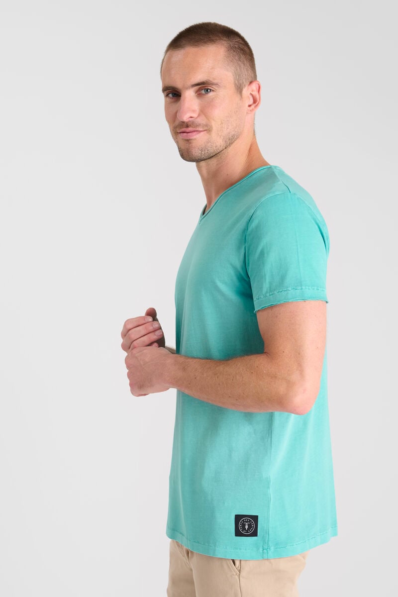 Tommy Badge T-shirt LE TEMPS DES CERISES Blue