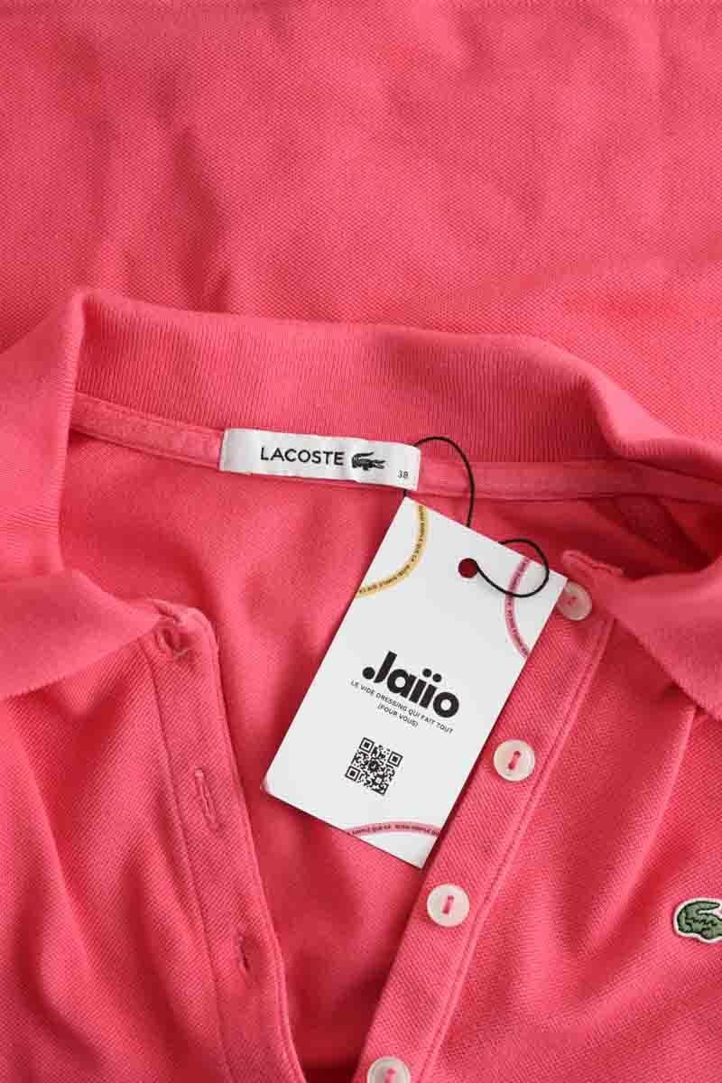 Polo shirt LACOSTE - SECONDE MAIN Pink