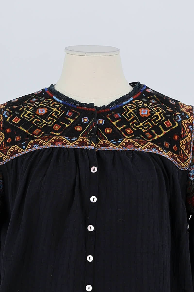 Blouse ANTIK BATIK - Seconde Main Black