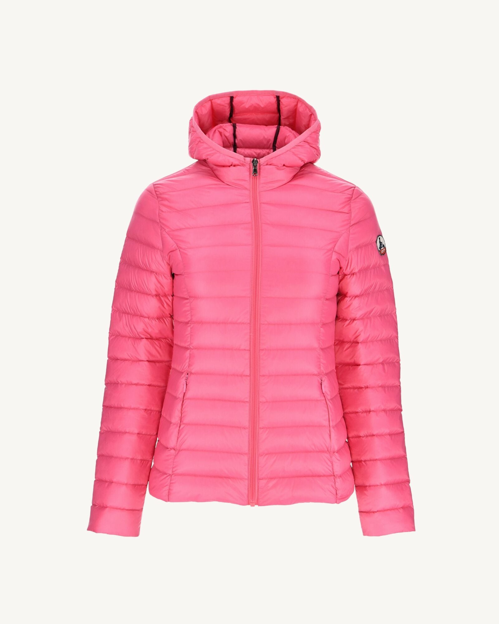 Lightweight hooded puffer jacket Cloe JOTT Pink
