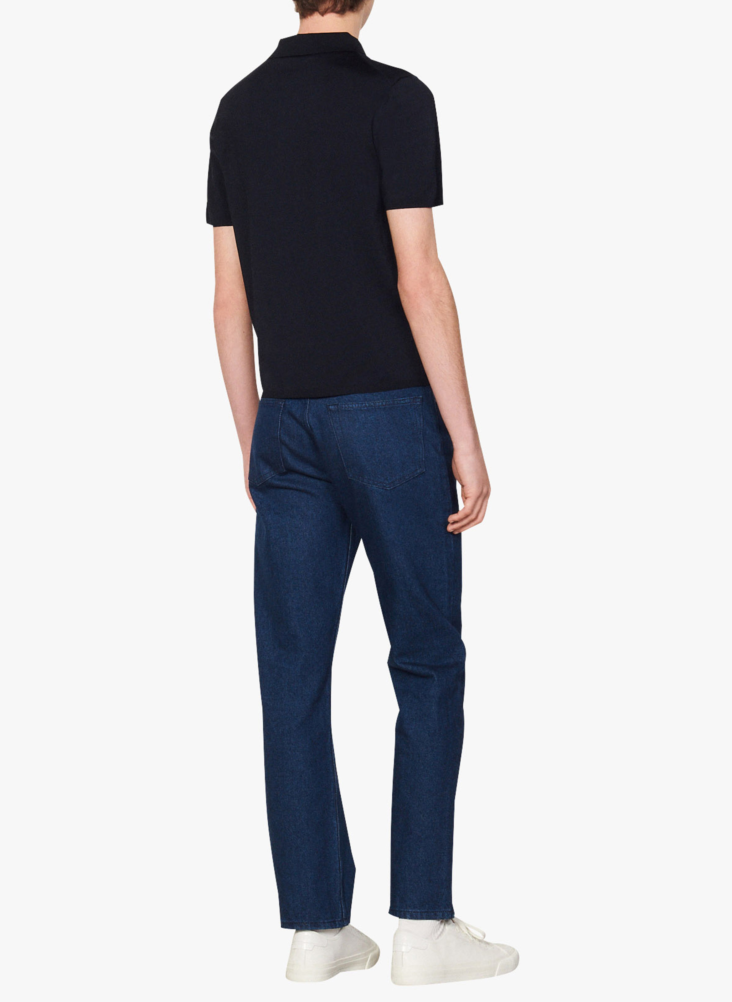 Polo regular fit  SANDRO Bleu