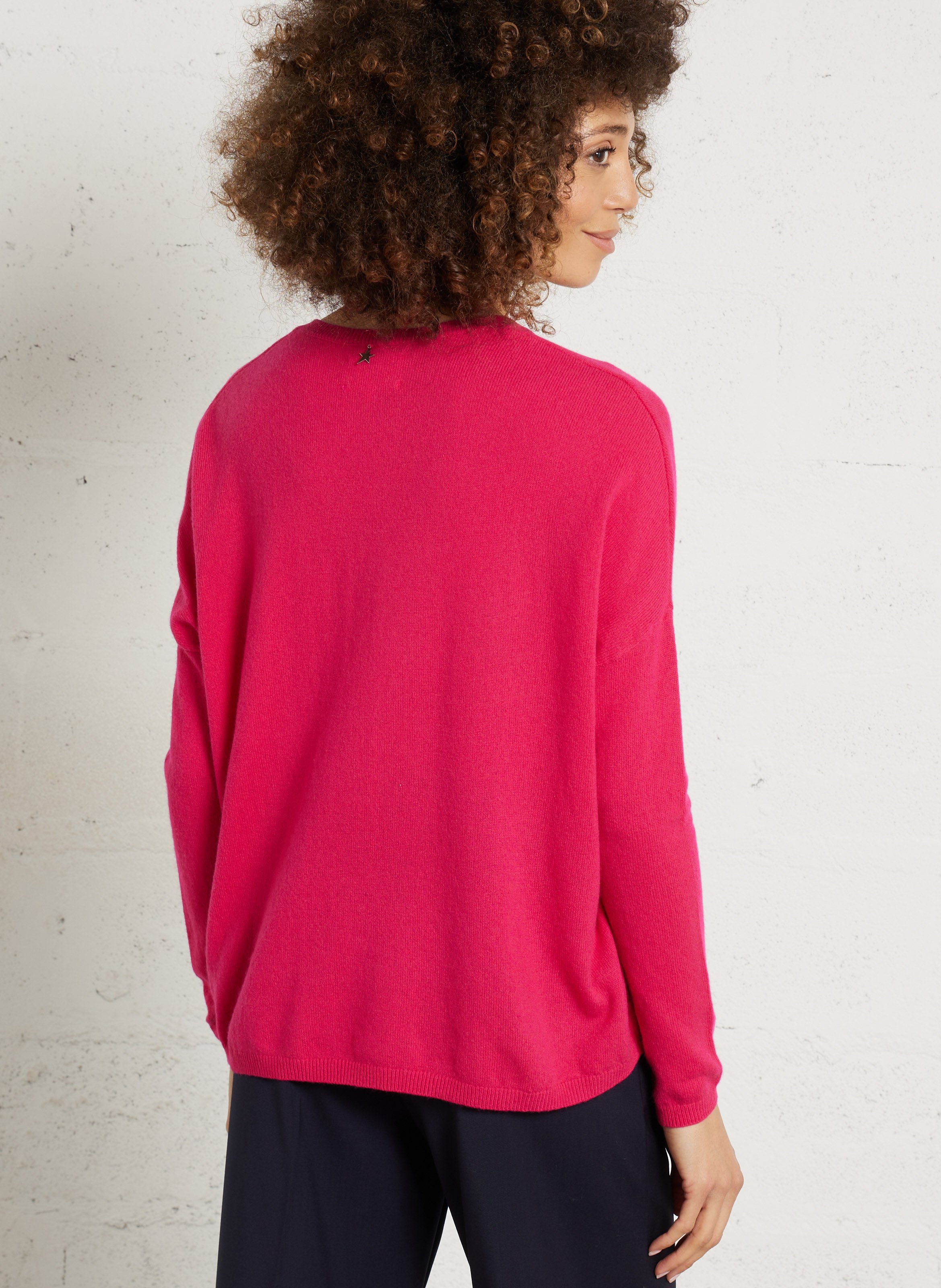 Cashmere sweater SUD EXPRESS Pink