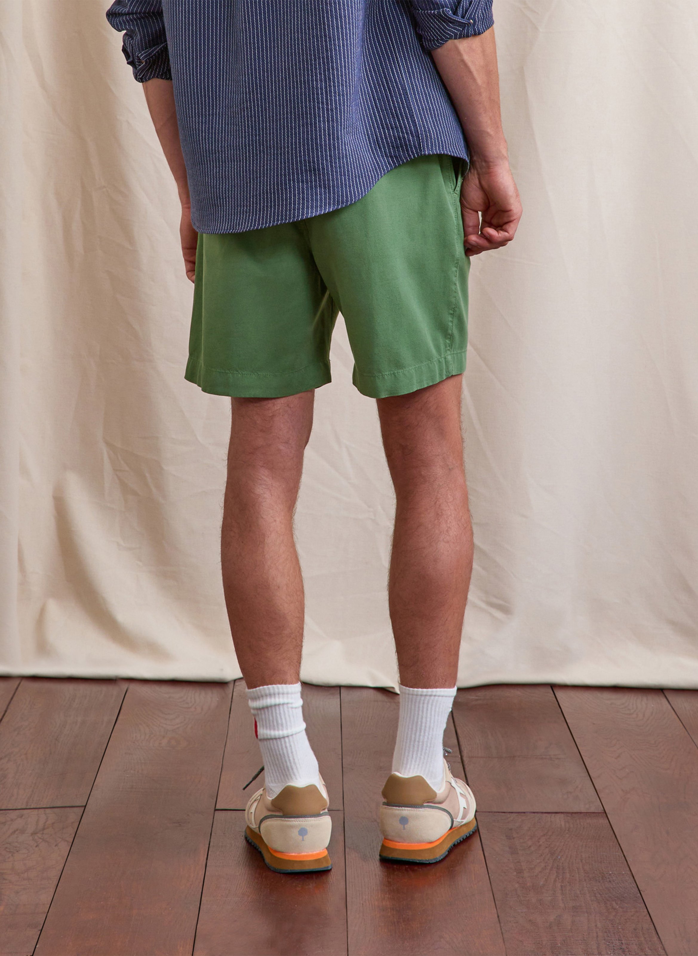 Short droit  FAGUO Bleu