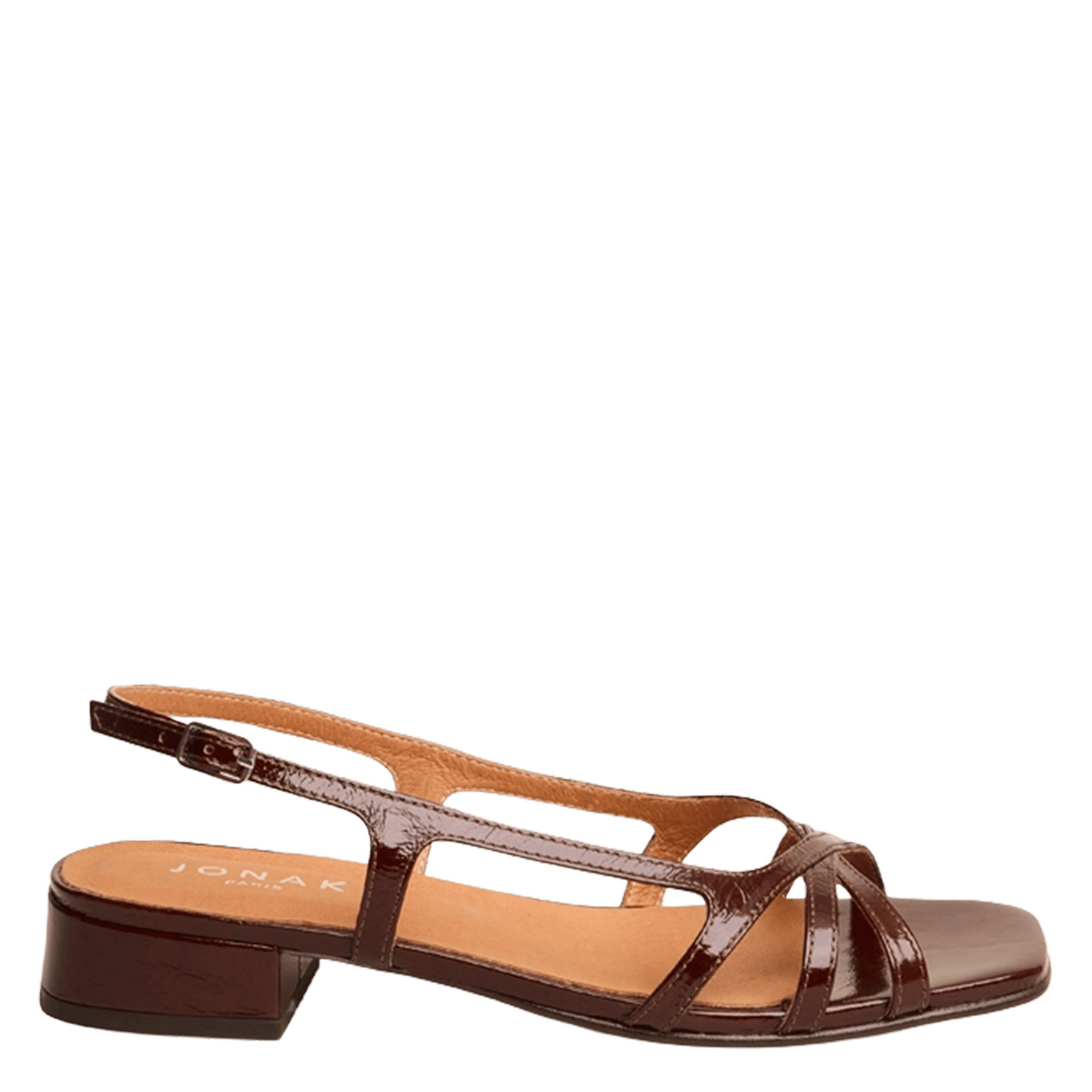 Alice heeled leather sandals JONAK