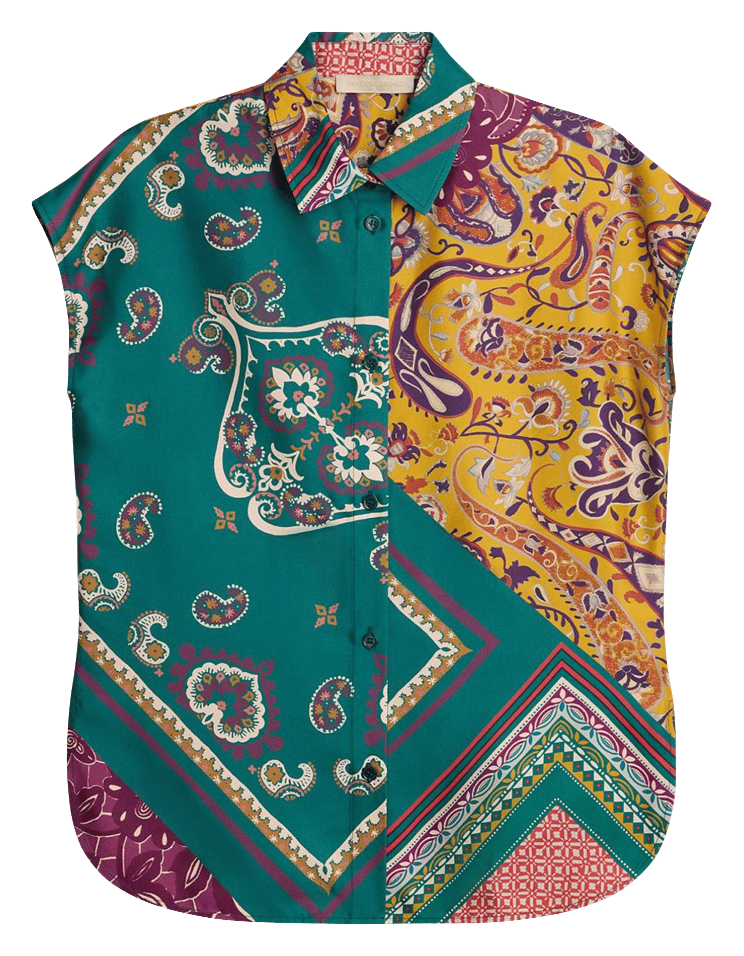 Chemise col classique VANESSA BRUNO Multicolored