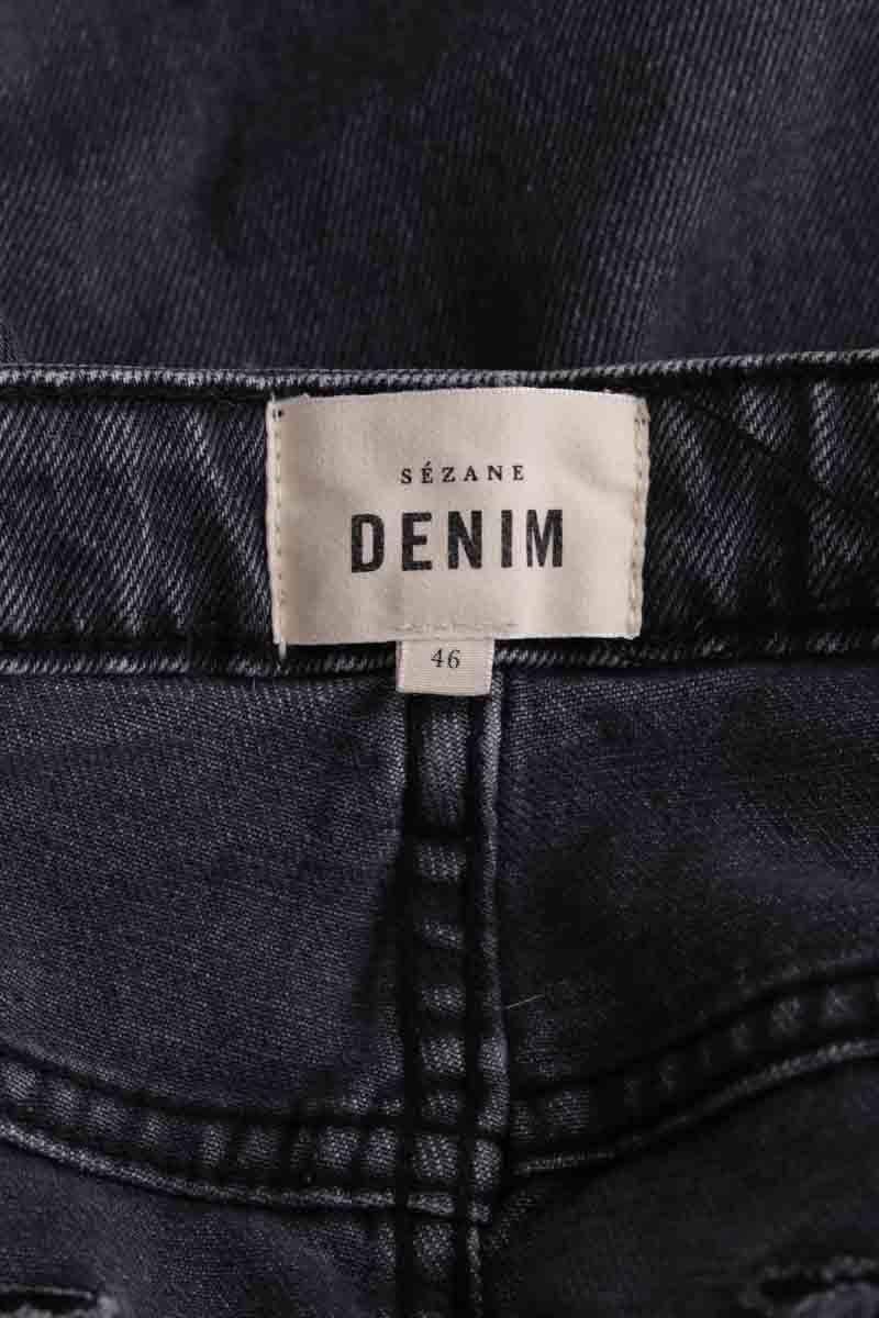 - Straight-leg jeans
- 5 pockets
- Straight cut
- Faded effect SEZANE - Seconde main Grey