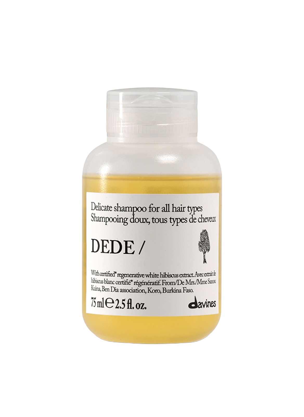 DEDE delicate shampoo DAVINES No color