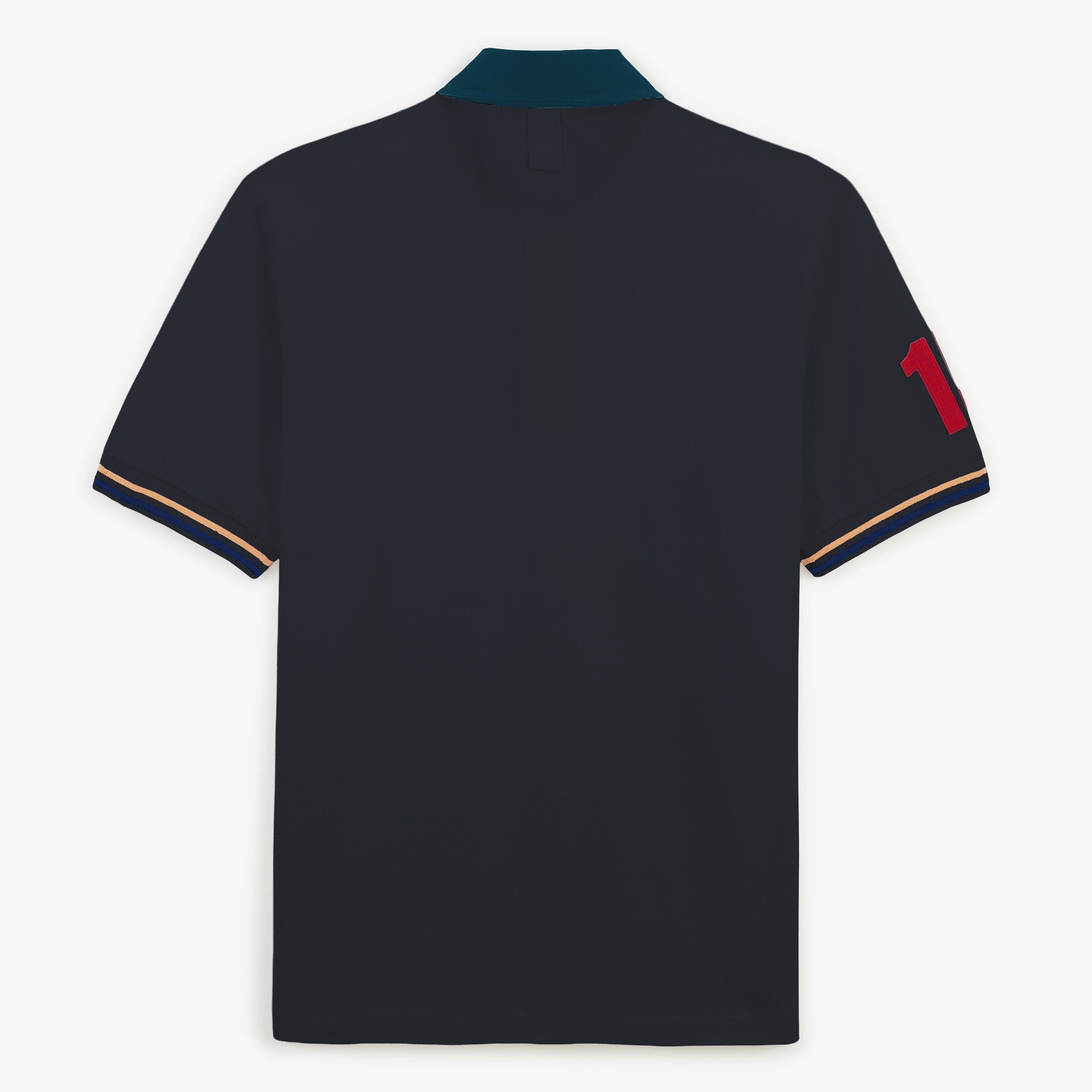 Polo manches courtes en jersey de coton 15 manche SERGE BLANCO Bleu