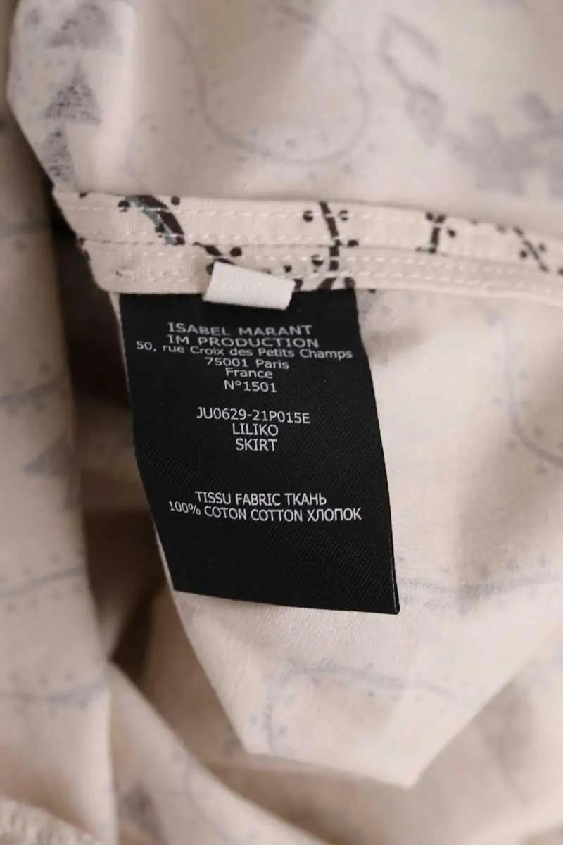 Skirt ISABEL MARANT ÉTOILE - SECONDE MAIN Beige