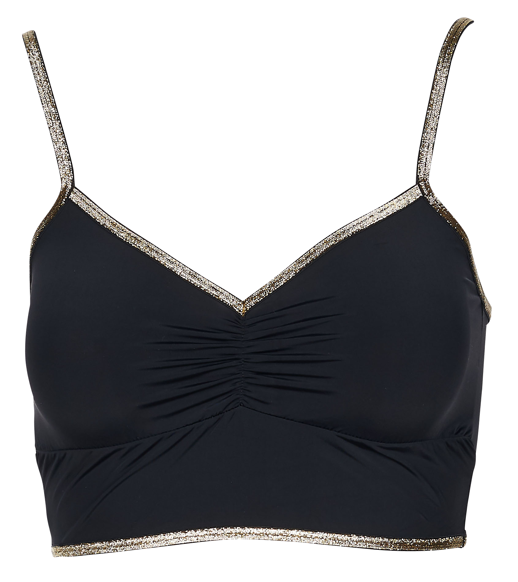 Microfiber bralette  Noir
