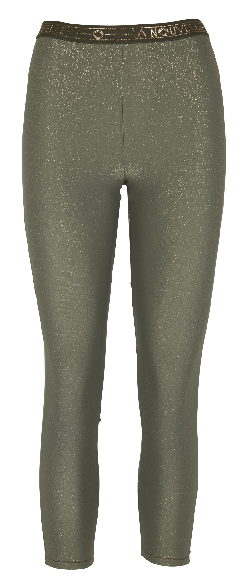 Glittery leggings GARY Forest lurex