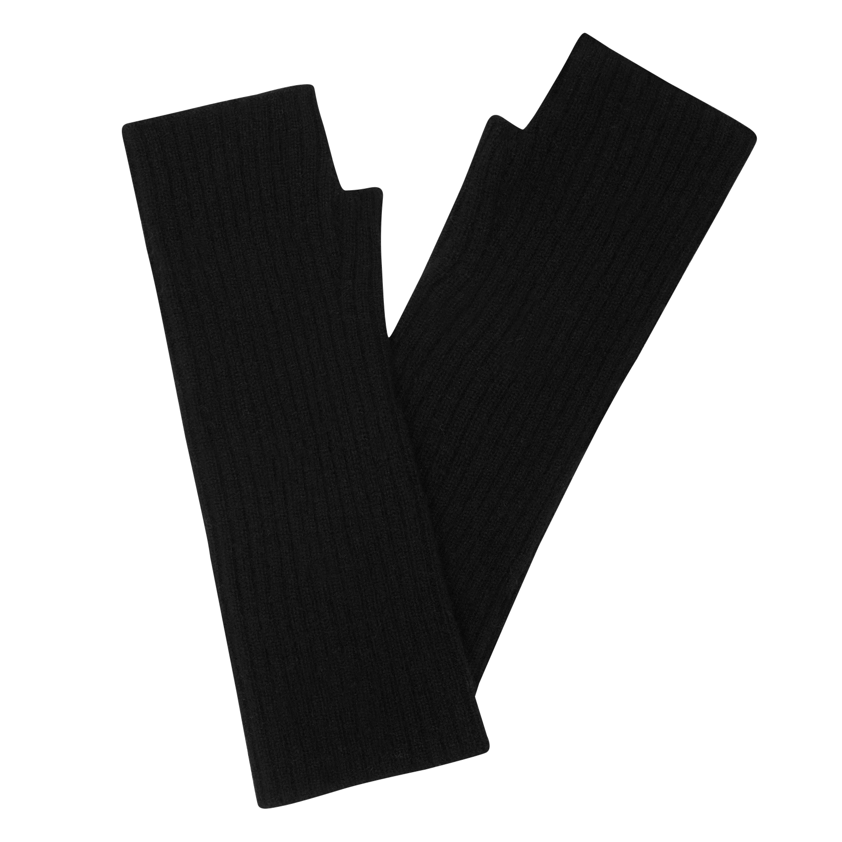 Halbhandschuhe aus Kaschmir KOON Schwarz