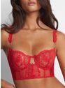 AUBADE ROUGE FLORAL Rood