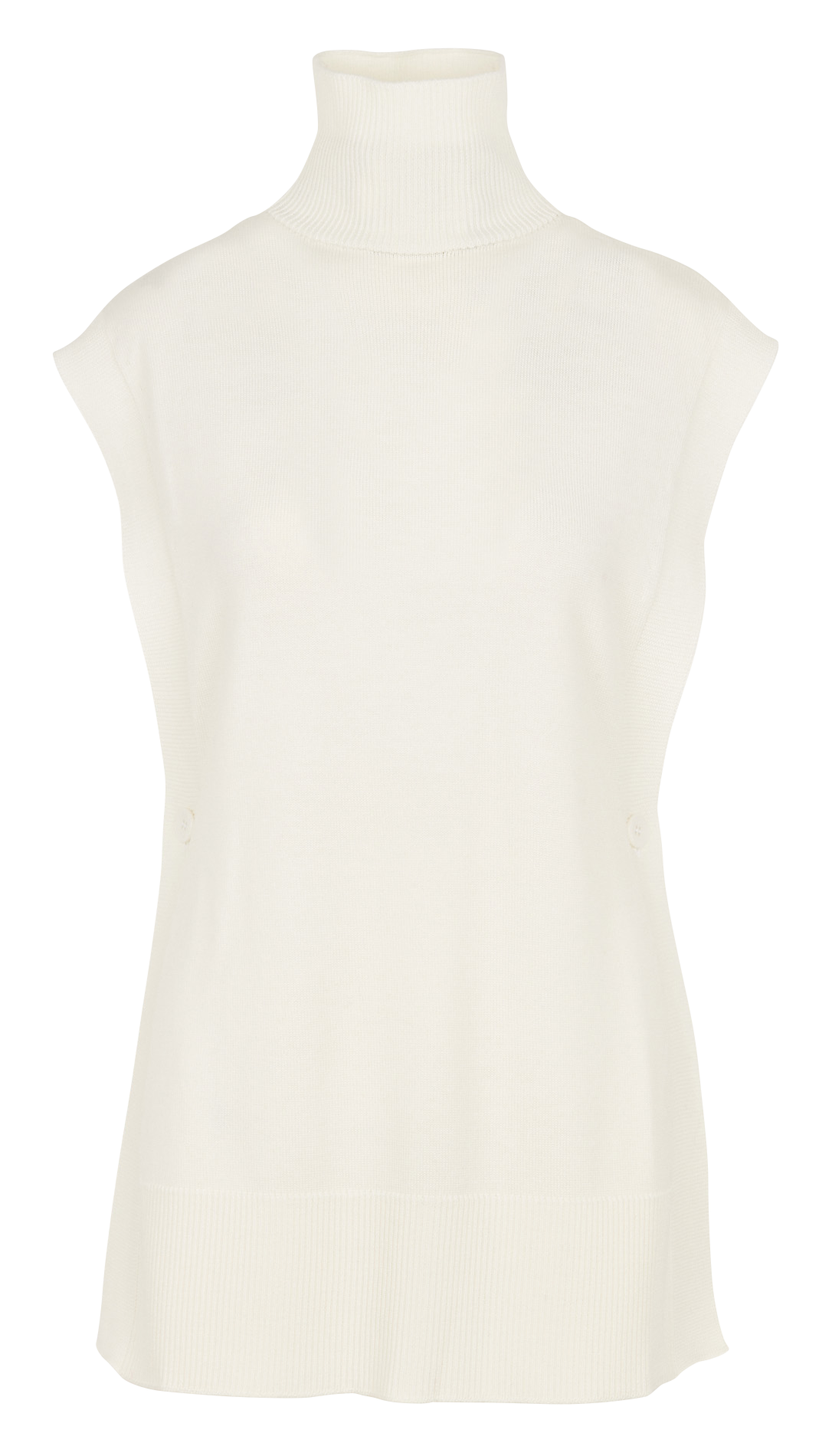 Wool turtleneck cardigan MAX MARA LEISURE White