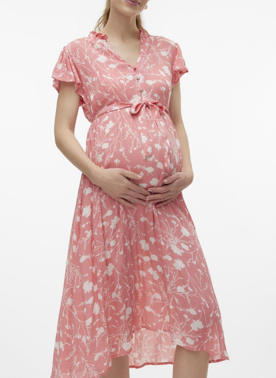 Printed shirt dress MAMALICIOUS Multicolored