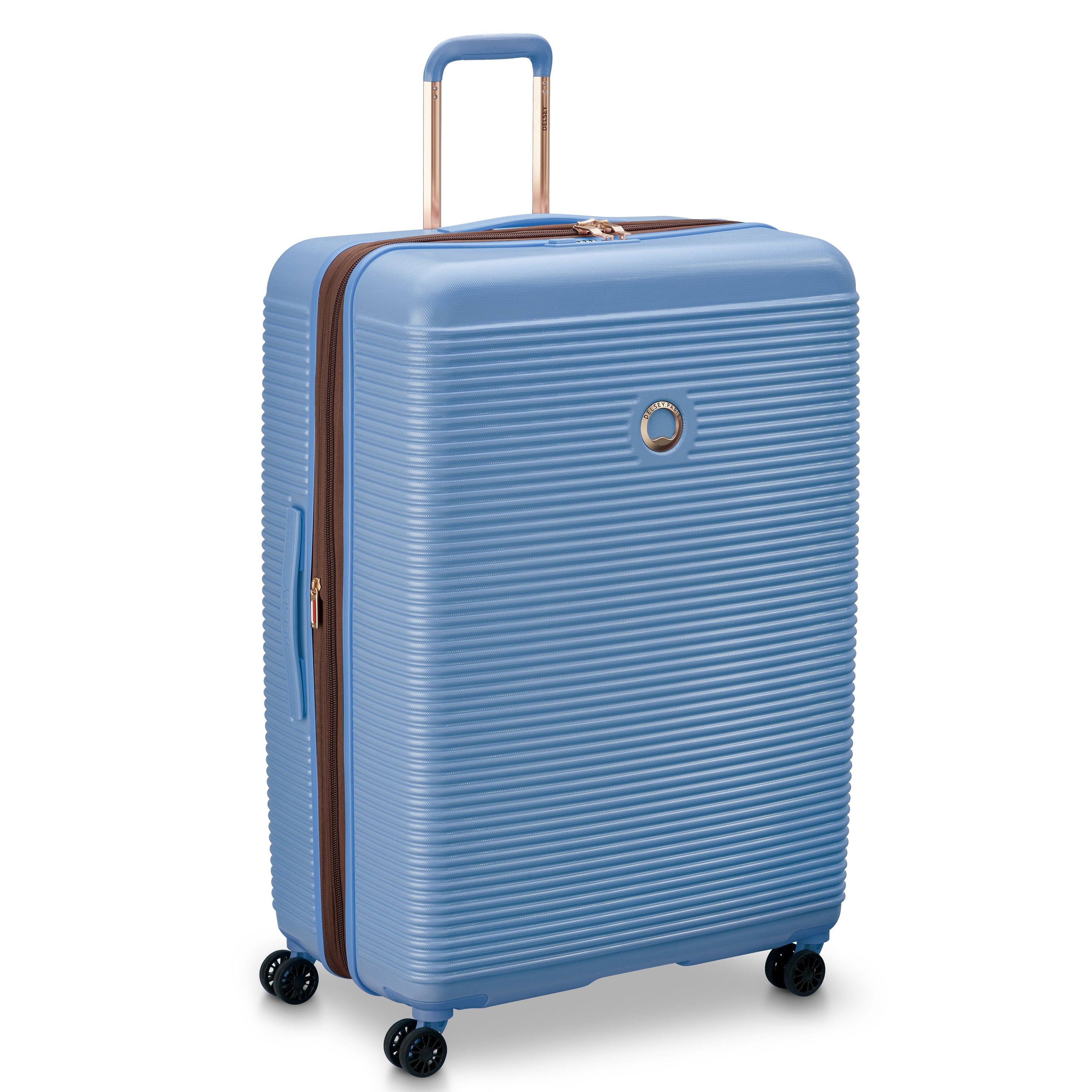 Rigid hold suitcase DELSEY PARIS Blue