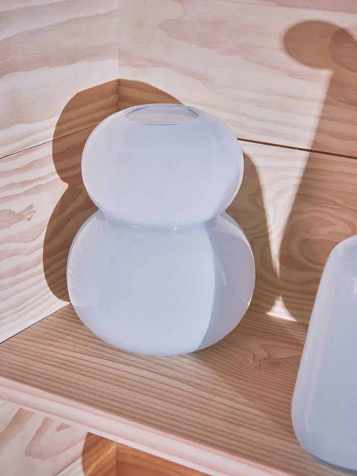 Glass vase OYOY LIVING DESIGN Blue