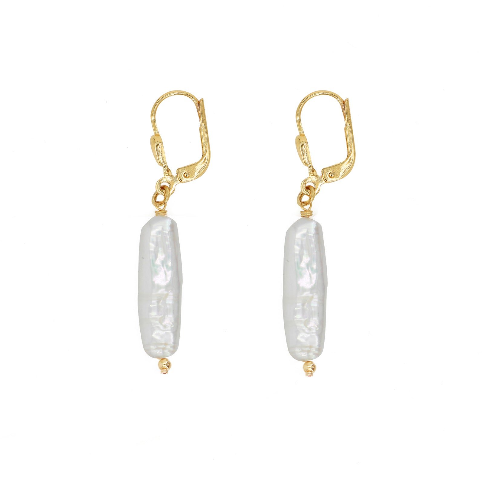 Earrings moon NILAI Golden