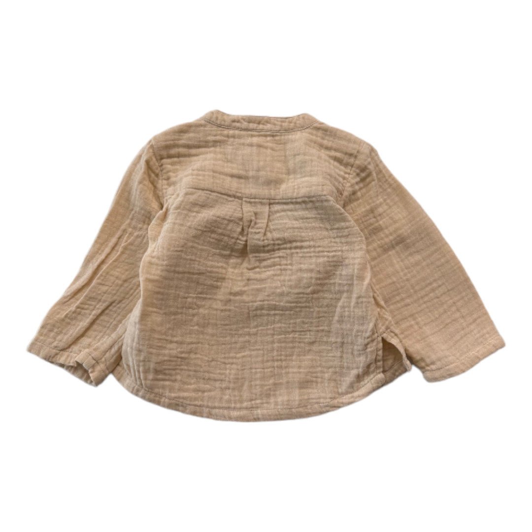 Beige Baby Blouse - 6 months LOUIS LOUISE - Seconde Main Beige