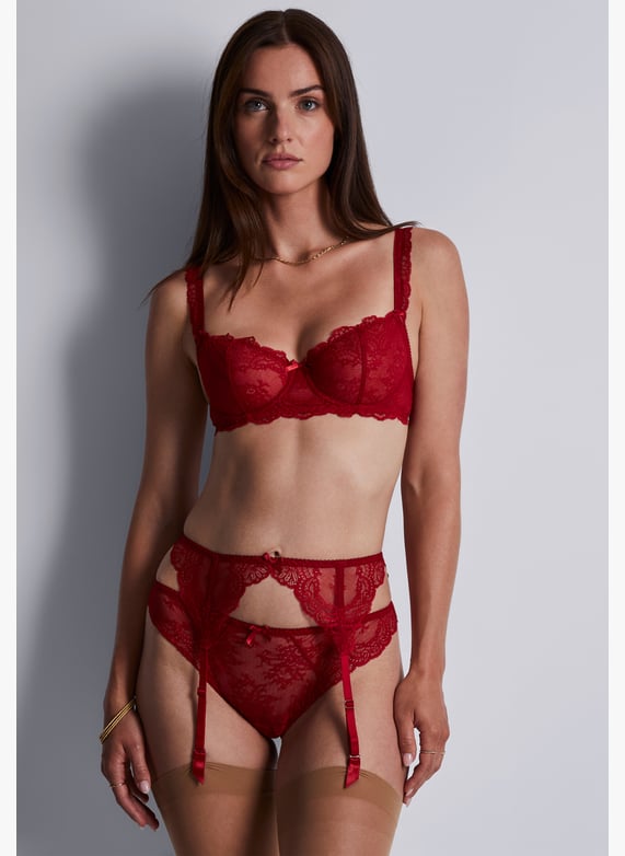 Soutien-Gorge corbeille confort Danse des sens Rouge Aubade