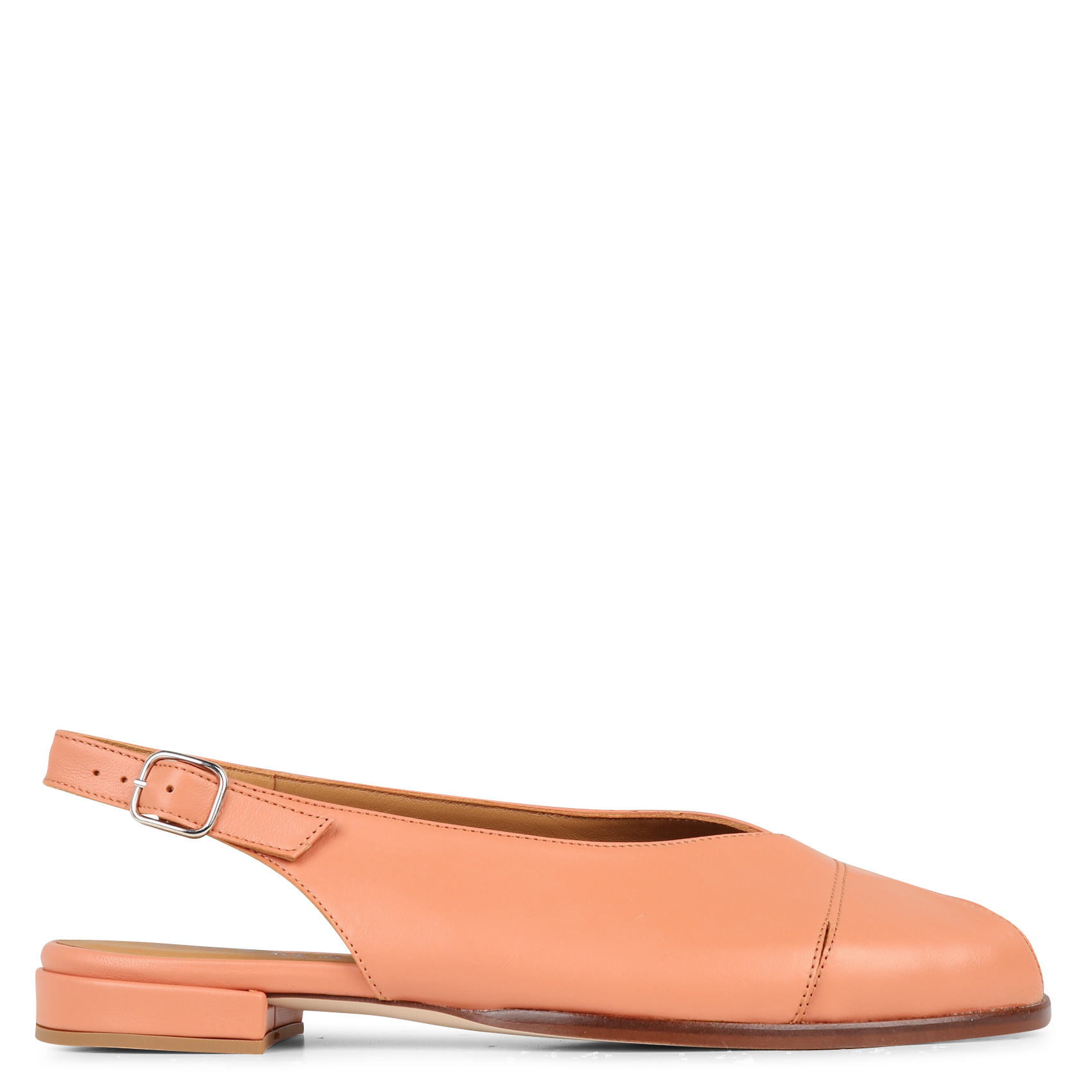 Slingbacks en cuir KOSMA MENORCA Rose