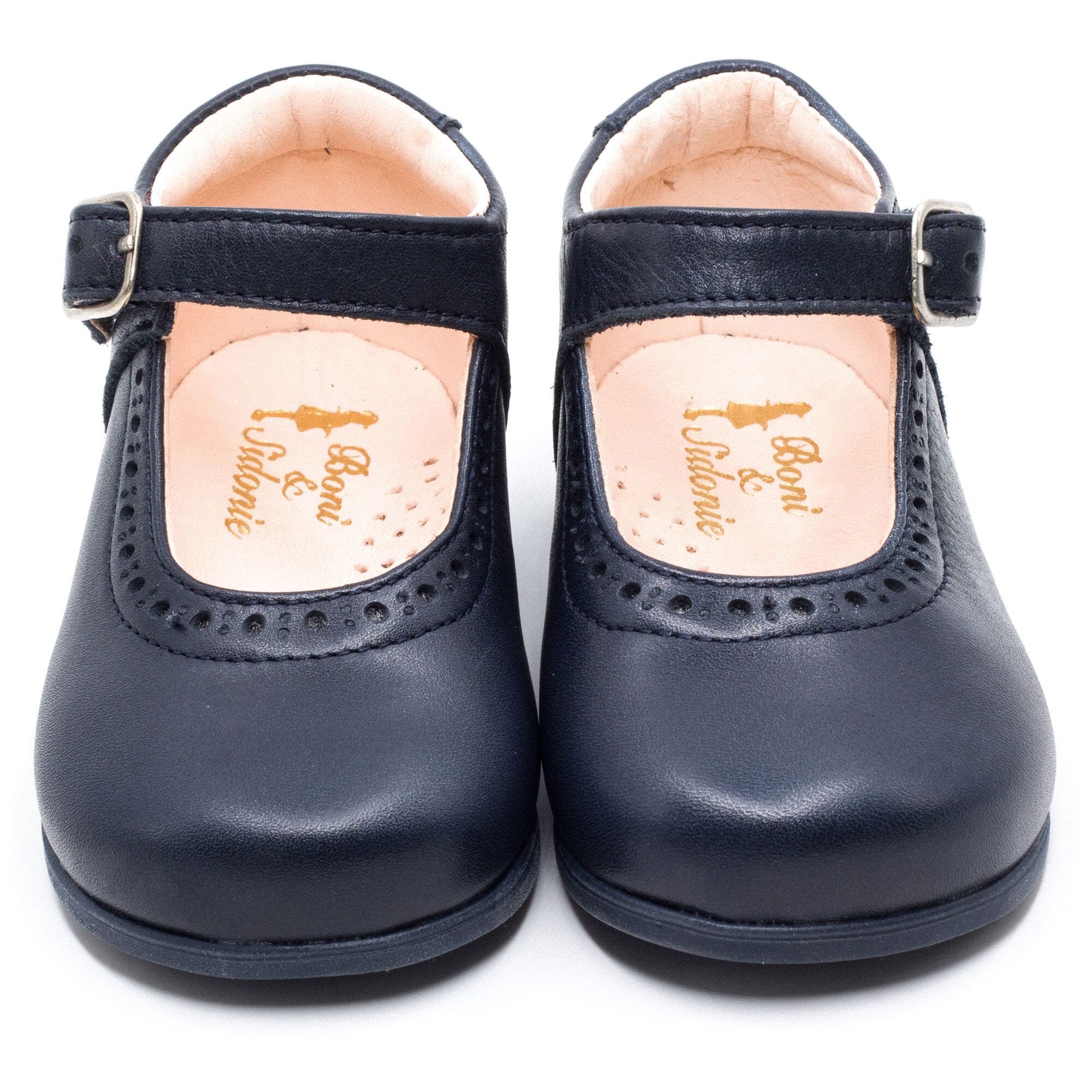 Baby girl first steps shoes Boni & Sidonie Blue