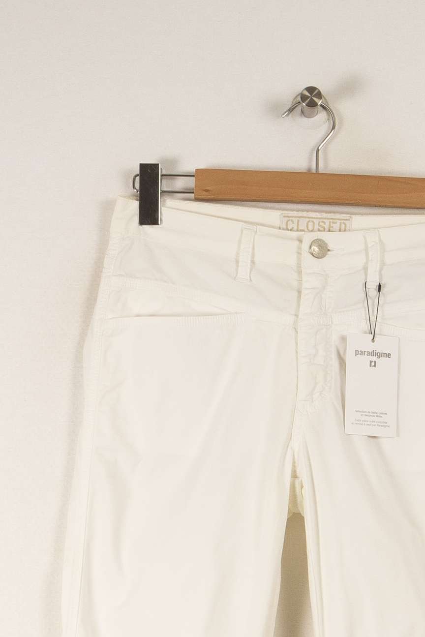 PANTS CLOSED - Seconde Main White