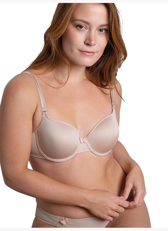 DOBREVA Soutien Gorge Push Up Decollete Plongeant Rembourré avec Armature Femme Beige 85B DOBREVA Soutien Gorge Push Up Decollete Plongeant Rembourré avec Armature Femme Beige 85B