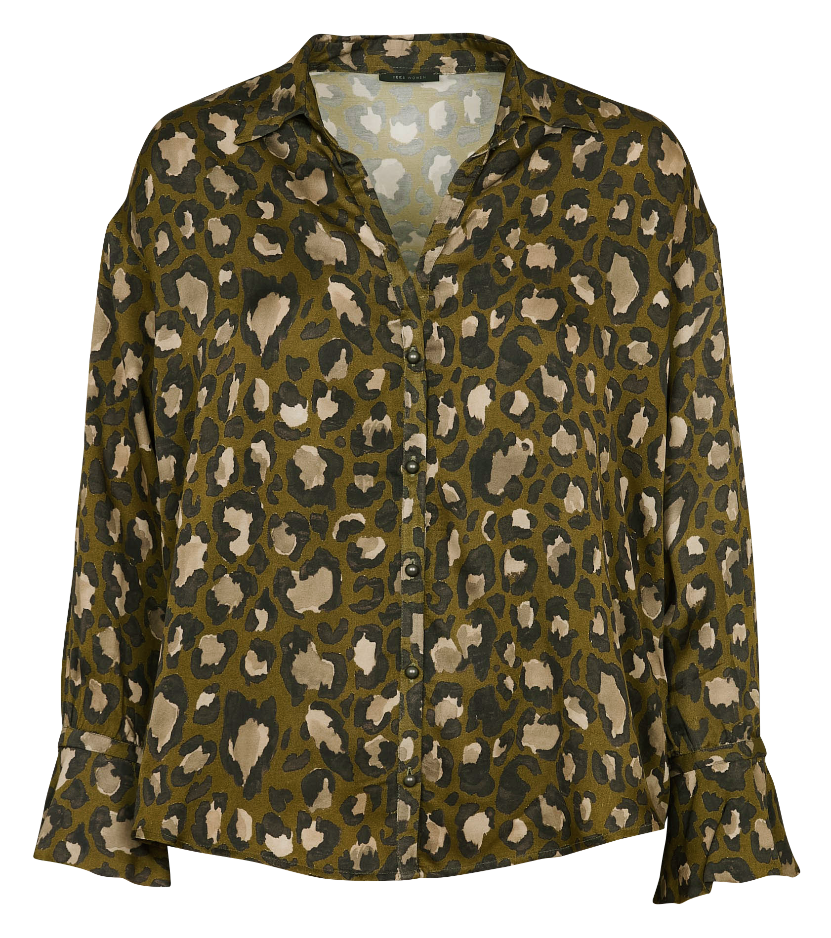 Chemise col classique  IKKS Kaki