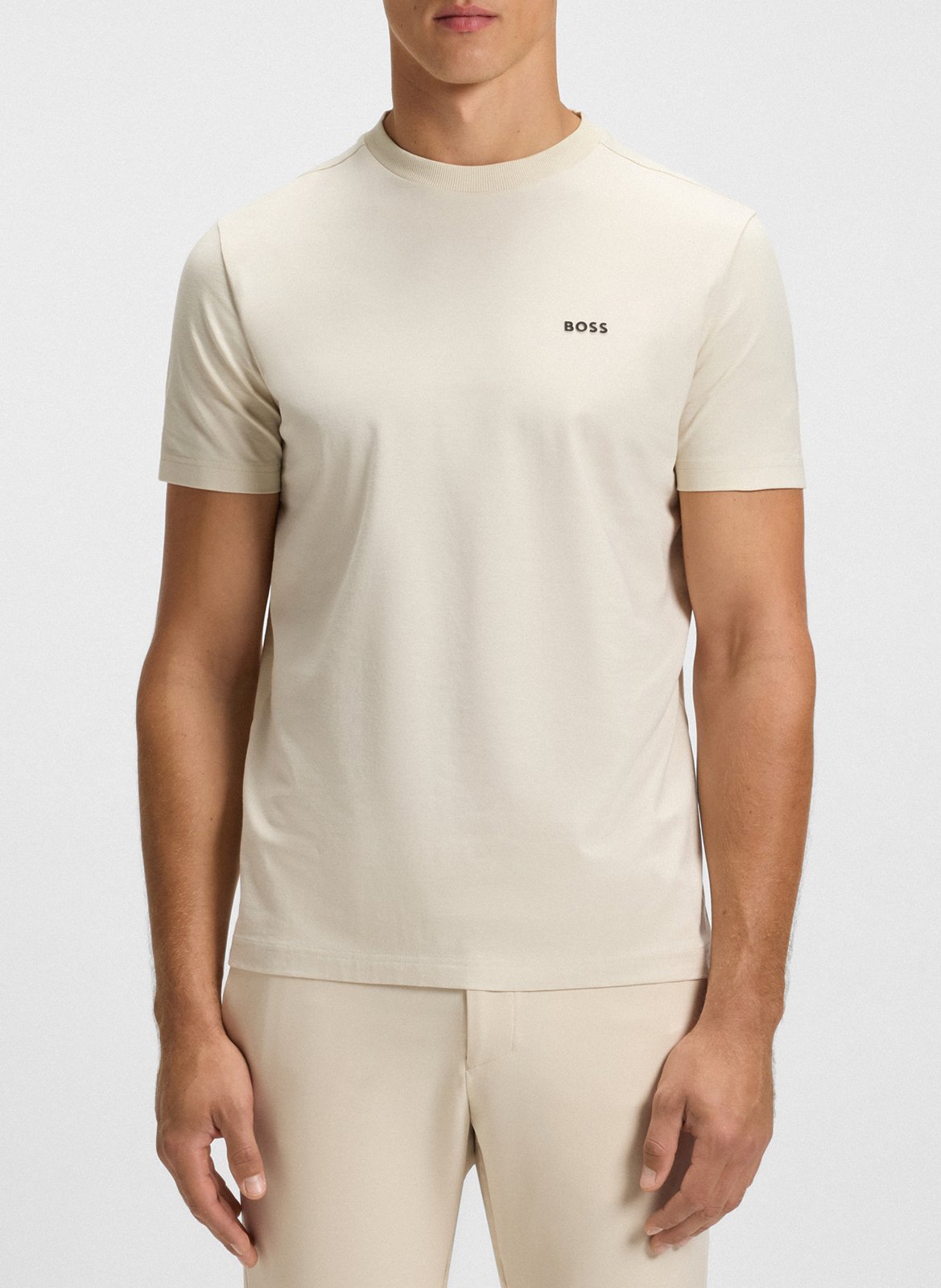 Basic cotton-mix T-shirt BOSS