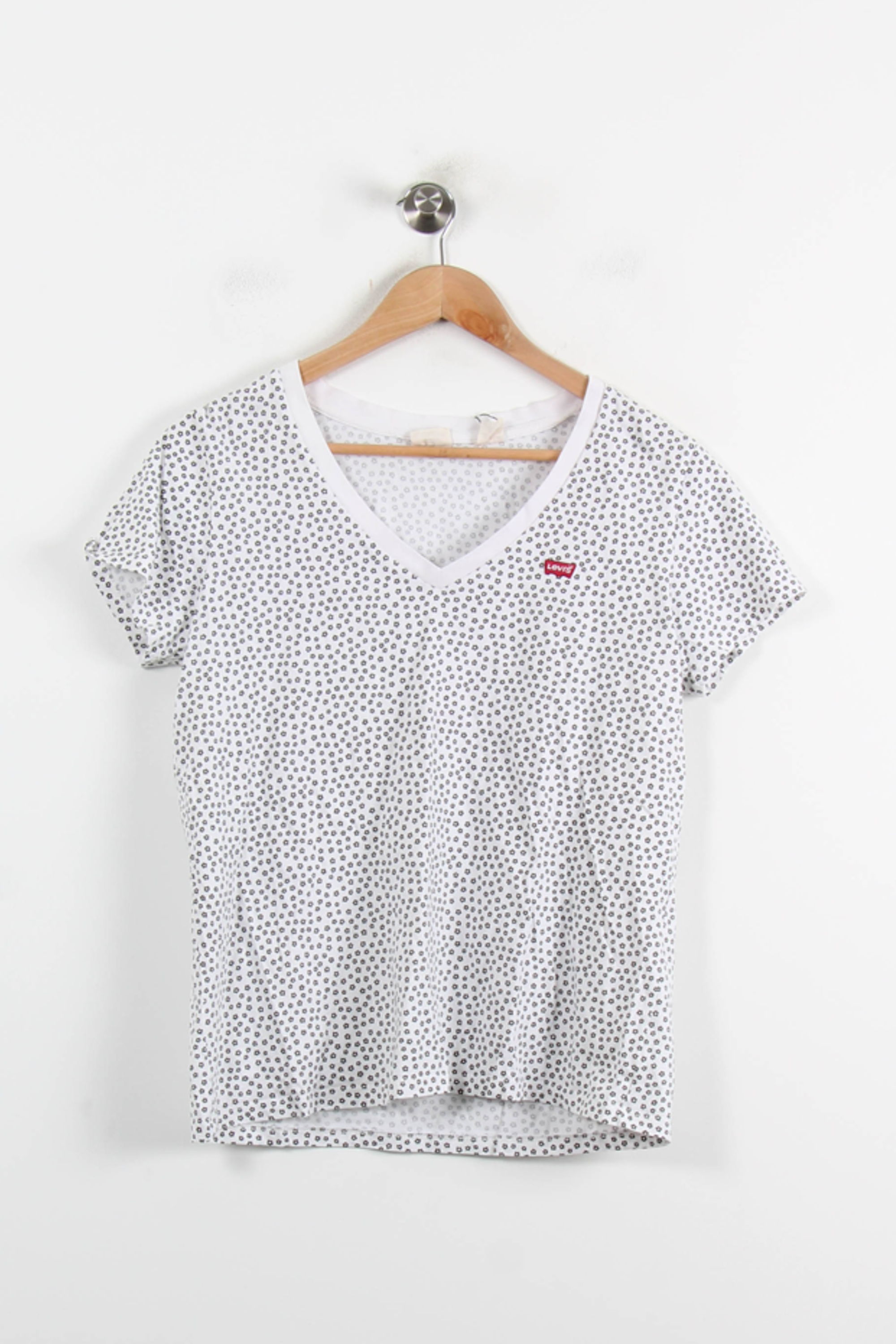 Tommy Badge T-shirt LEVI'S - Seconde main White
