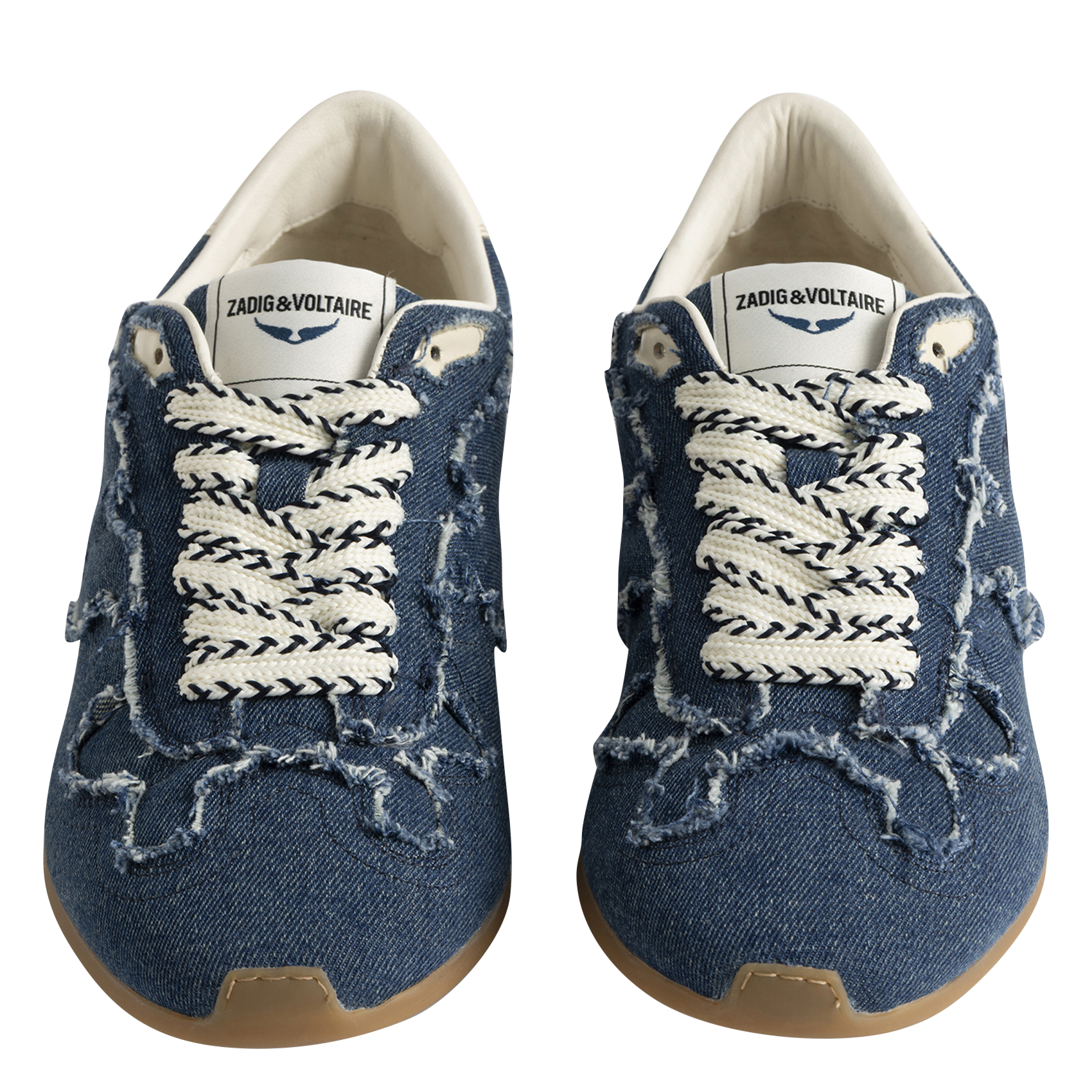 Low-top cotton sneakers ZADIG&VOLTAIRE Blue