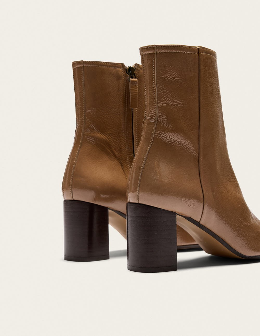 Ankle boots with heel ODAJE EX. M.MOUSTACHE Brown