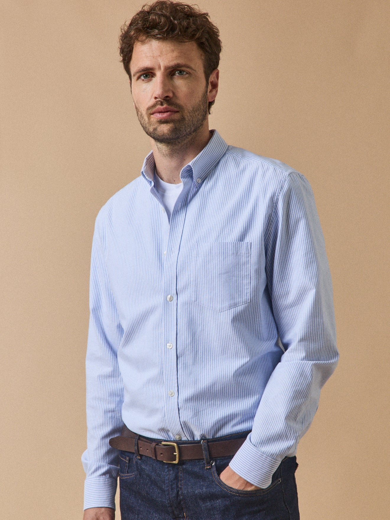 Contemporary cut Oxford shirt CYRILLUS